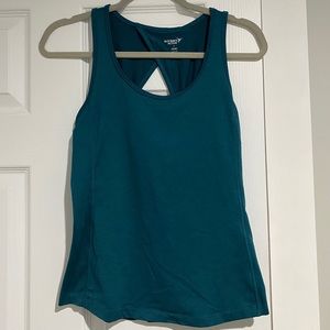 Dark teal tank top